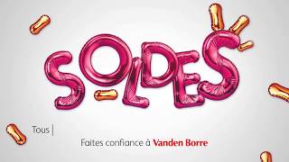 Soldes chez Vanden Borre  A partir du 3 janvier 2018 [upl. by Ittak809]