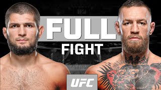 Khabib Nurmagomedov vs Conor McGregor  FULL FIGHT  UFC Classic [upl. by Arratal]