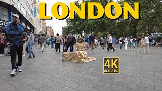 WITNESS the CRAZIEST Scenes in Leicester Square London 4K UHD [upl. by Idnat562]