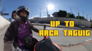 GOING TO ARCA SOUTH TAGUIG  GAME DAY ASPIRE FA  YFL ELIMINATION ROUND  Motovlog [upl. by Monahon943]