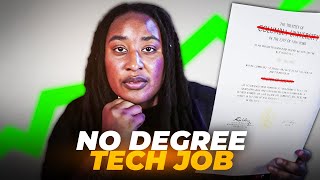 How I Broke into Tech in 6 Months Without a Degree [upl. by Nonaihr]