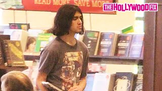 Michael Jacksons Son Blanket Jackson Goes Shopping At Barnes amp Noble Booksellers In Calabasas CA [upl. by Ysnat804]