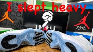 I Slept On These Joints Heavy… Jordan 11 “Legend Blue” [upl. by Muns]