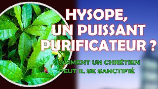 LHYSOPE VERTUS SPIRITUELLES OU THERAPEUTIQUES  APÔTRE CHRISTIANDAVID KUESSAN DU TOGO [upl. by Neeloj]