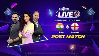 Cricbuzz Live India storm ahead to Final beat England by 68 runs set up clash vs SouthAfrica [upl. by Jordanson]