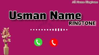 Usman Name Ringtone [upl. by Ehttam]