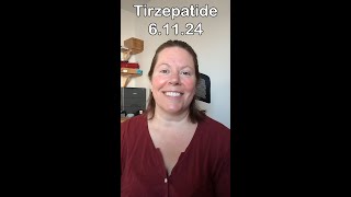 Tirzepatide WeightLoss Journey 61124 Shot Day [upl. by Ricki]