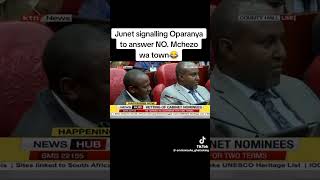 🤣🤣JUNET SIGNALING OPARANYA TO ANSWER NO HII KENYA 🤣🤣 [upl. by Finbur]