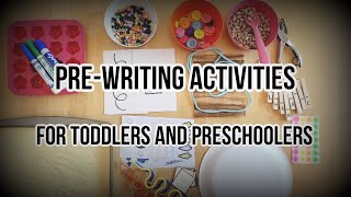 How to develop Prewriting skills in Toddlers and Preschoolers  Improve your Childs Pincer Grasp [upl. by Sadye80]