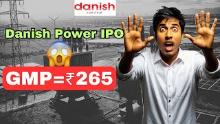 Danish Power IPO GMP Today  Danish Power IPO nsesmeipo bsesmeipo smeipo [upl. by Rima321]