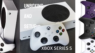 Xbox Series S Unboxing Setup and first impressions [upl. by Tella]