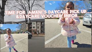 PICKING MISS AMANI FROM DAYCARE ampDAYCARE VOUCHER FULL INFORMATION MY EXPERIENCE 👌 👍 [upl. by Anderer363]