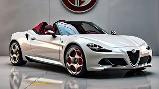 quotNew 2025 Alfa Romeo Spider Reveal Sleek Design amp Performance Highlightsquot [upl. by Haimes]