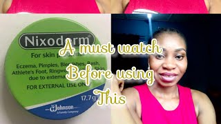 Nixoderm cream honest reviews  Everything about NIXODERM [upl. by Klapp]