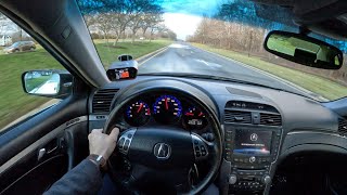 2005 Acura TL 32 6MT  POV Test Drive  060 [upl. by Flavio639]