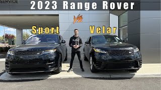 2023 Range Rover Sport versus Velar [upl. by Ardnnaed]