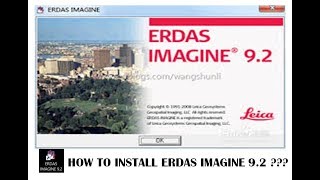 HOW TO INSTALL ERDAS IMAGINE 92 [upl. by Eelirak]