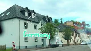 4k Drive Germany 🇩🇪 to Luxembourg 🇱🇺  Scenic road trip [upl. by Camella]