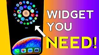 How to install dynamic rotating widget🔥on iPhone iphone apple [upl. by Haimehen]