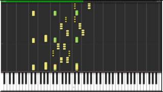 Synthesia Starwars Theme Song Piano Tutorial [upl. by Dajma]