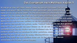 Das Evangelium nach Matthäus Kapitel 9 [upl. by Oenire795]