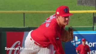 Spencer Howard 7 strike outs vs Palm Beach [upl. by Ademordna169]