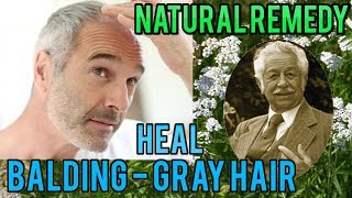 Use This Natural Remedy To Cure Gray Hair And Balding  Dr John Christopher [upl. by Aletha267]