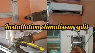 Vin aprann kòman pou enstale yon quotClimatiseur Split systèmequot de AZ🛠️❄️HVAC Cooling HowTo Guide [upl. by Iolanthe]