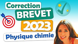 Correction✅ BREVET 2023 métropole 🎯 Niveau marin  Physique chimie  3ème Collège [upl. by Durrej]