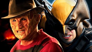 Freddy Krueger vs Wolverine  Epic Rap Battles of History [upl. by Minna810]