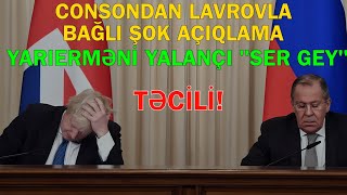 Conson Lavrovun əsl kimliyini açıqladı  Yarıerməni yalançı quotSerGeyquot… [upl. by Wurst]