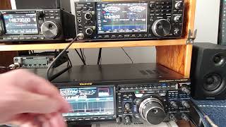 COMPARING WEAK SIGNALS ON THE IC 7610 AND THE FTDX101MP [upl. by Nylirrehs348]