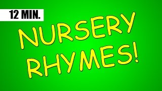 12 minutes of the BEST Nursery Rhymes from Jack Hartmann [upl. by Nikral778]