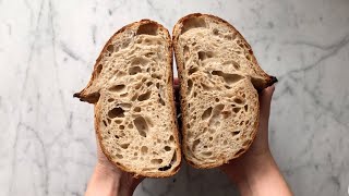 How to Make Artisan Sourdough Bread StepbyStep Process [upl. by Kauffmann775]