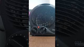 Powerful fan heater noise [upl. by Tomchay]