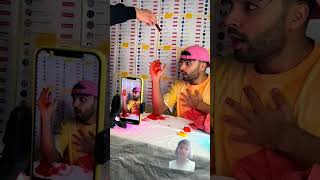 Fake blood prank with syringe funny comedy experiment challenge youneszaroushorts [upl. by Childs550]