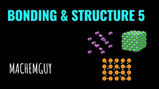 A LEVEL CHEMISTRY EXAM QUESTION WALKTHROUGH  BONDING amp STRUCTURE 5 [upl. by Sirrah]