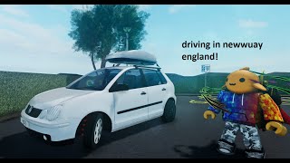 driving around newquay england ROBLOX [upl. by Eustazio]