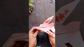 Diy Easy kids Paper Craft🛩️❤️😨shorts trending viralvideo funny story diy craft kids flight [upl. by Anoniw]