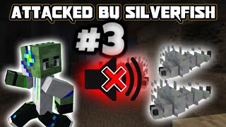 minecraft but attacked by silverfish  minecraft survival series part 3 [upl. by Joey517]