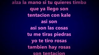 SON TENTACION YA TE OLVIDE LETRA [upl. by Akiemehs]