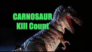 Carnosaur Kill Count [upl. by Eetnuahs779]