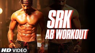 Shah Rukh Khan  AB Workout  Exercise  SRK Rock Solid [upl. by Kcinom]