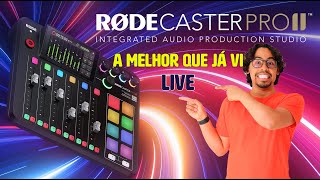 FALANDO DE RÁDIO  RODE RODECASTER PRO 2  REVIEW [upl. by Ferri]