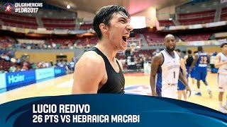 Lucio Redivo 26 PTS vs Hebraica Macabi  Semifinal 2  DIRECTV Liga de las Americas 2017 [upl. by Eras]