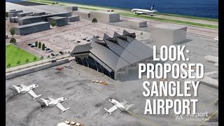 LOOK SANGLEY INTERNATIONAL AIRPORT WHEN FINISHED [upl. by Denny]