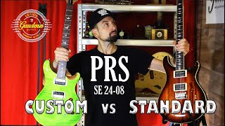 PRS SE Standard 2408 vs PRS SE Custom 2408  Quale la scelta migliore [upl. by Hedi]