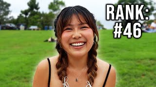 100 strangers rank themselves based on attractiveness [upl. by Luing]