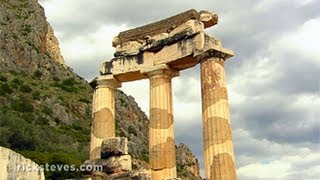 Delphi Greece Spectacular Ancient Site  Rick Steves’ Europe Travel Guide  Travel Bite [upl. by Suruat113]