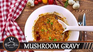 Mushroom Gravy in tamil  Mushroom recipe in tamil  Kalan recipe  kalan gravy in tamil [upl. by Ecirtnom]